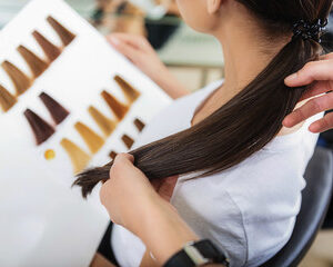 coloration des cheveux