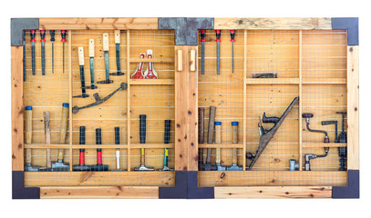 outils de menuiserie