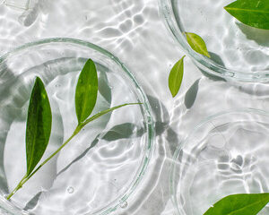 peau éclatante en été