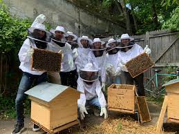 Portrait d'apiculteur