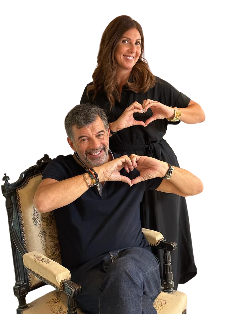 Stéphane Plaza et Aurélie Hemar, parrains officiels de Soveur, soutenant les professionnels pour trouver des clients et développer leur activité.