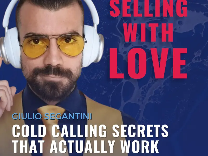 Giulio Segantini, spécialiste des appels de prospection.