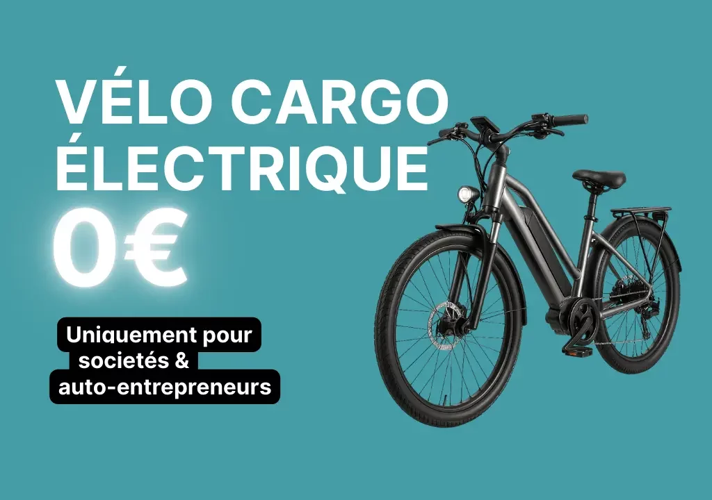 Vélo cargo électrique offert à 0 euro pour les entreprises grâce au financement CEE avec Voelio