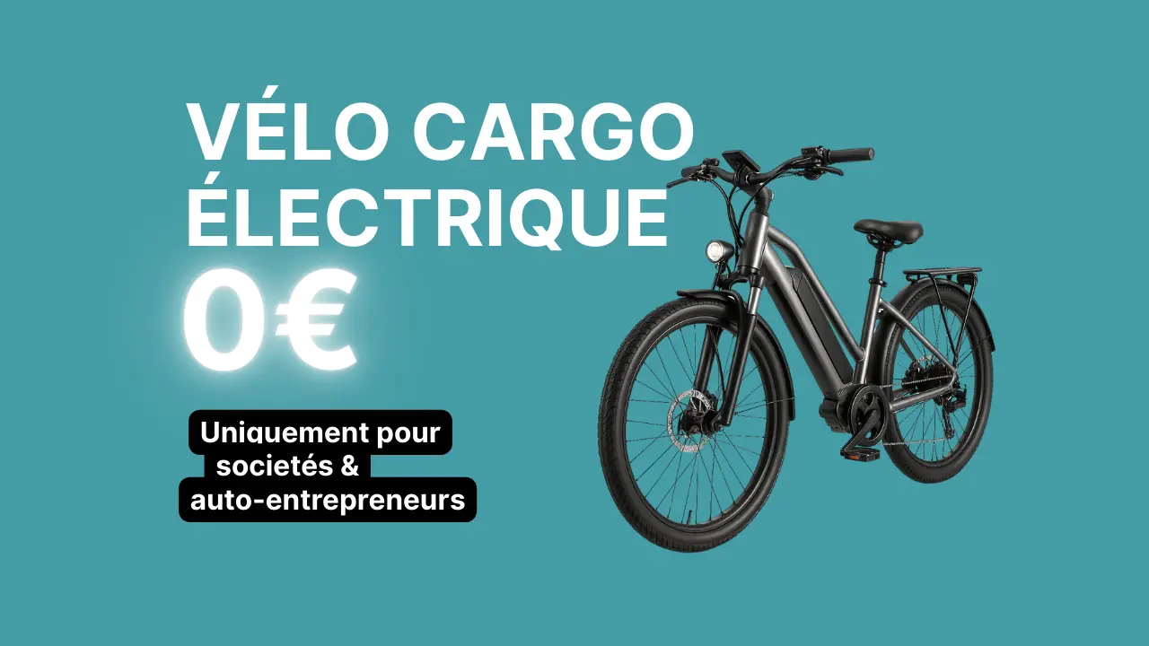 Vélo cargo électrique offert à 0 euro pour les entreprises grâce au financement CEE avec Voelio