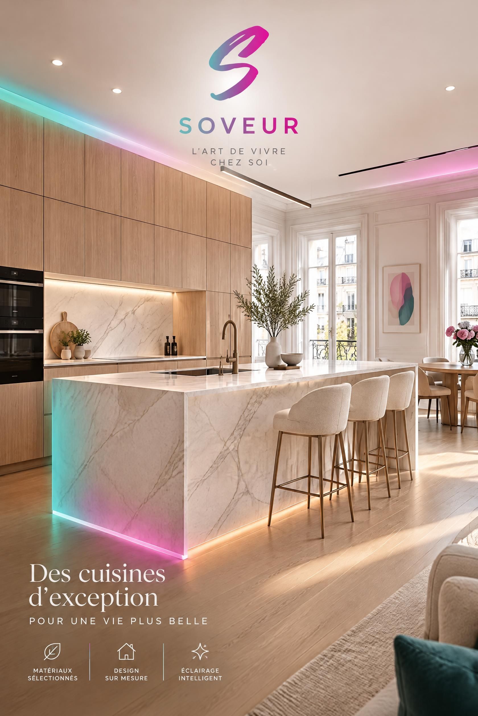 Pose soignée de menuiseries sur-mesure, placards intégrés et agencement d’intérieur contemporain à Sèvremoine près de Cholet