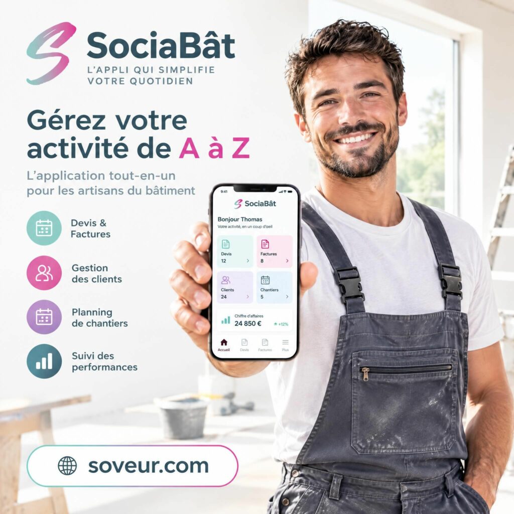 Artisan certifié sur chantier de rénovation avec Soveur sans surcoût d'intermédiaire